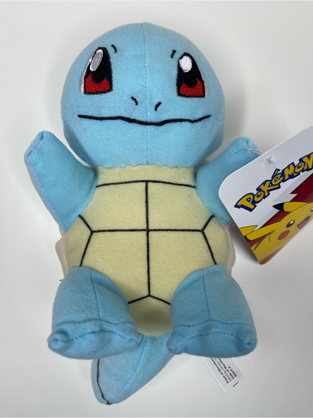 Pokemon Squirtle Plush Stuffed Animal 8" NEW